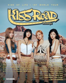 ปังแบบควรเป็นมรดกโลก! สี่สาว KISS OF LIFE โกอินเตอร์เวิลด์ทัวร์ฟีดแบ็กเลิศ ตัวอยู่ยุโรป-ส่งใจมาไทยก่อนเปิดจองบัตร #KISSROADinBANGKOK เสาร์นี้ 1 มี.ค.